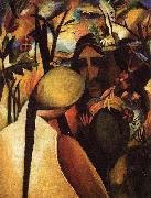 August Macke Indianer Spain oil painting artist